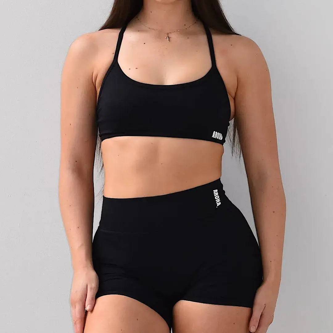 Trinity Impact Scrunch - Black - AROHA.