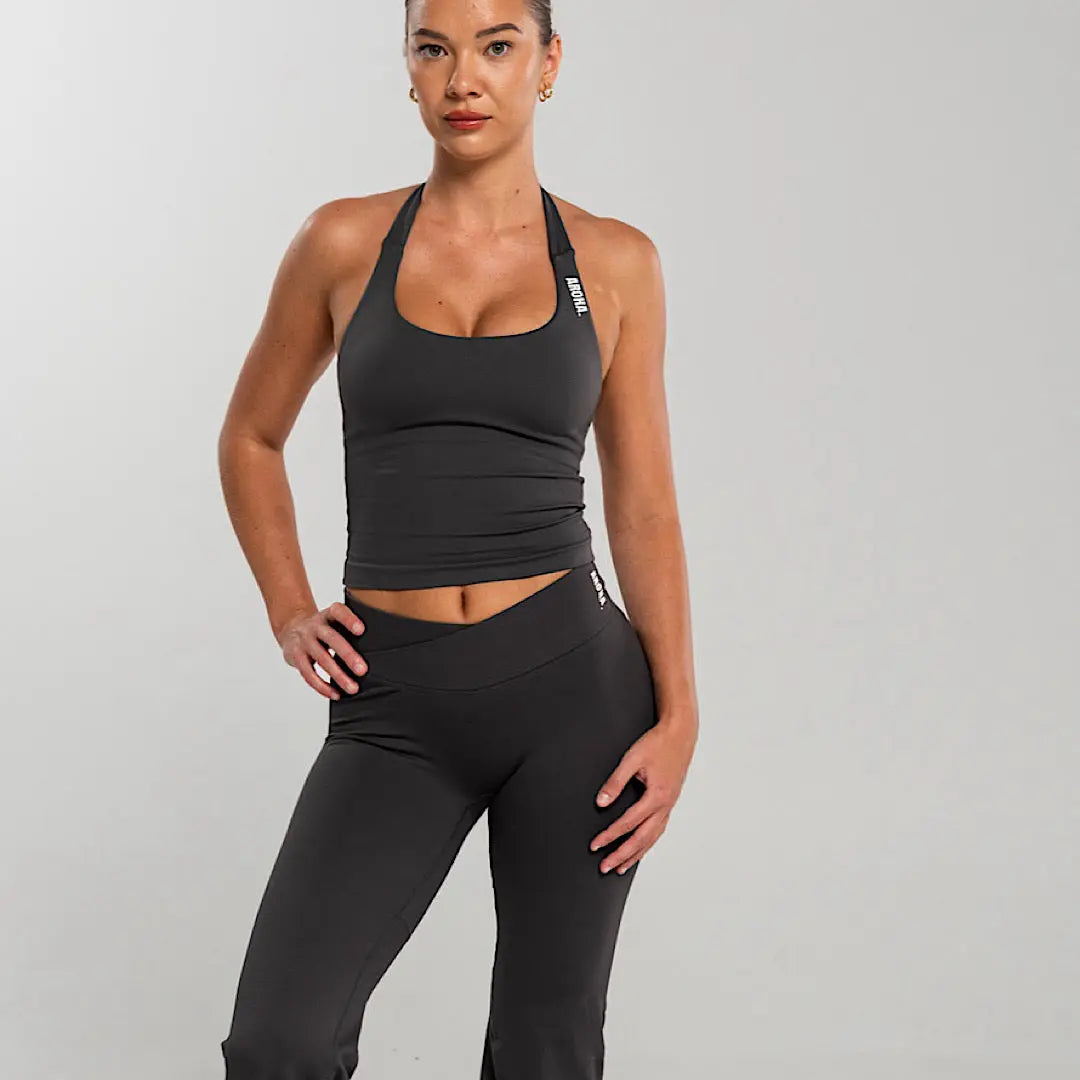 Comfort Tank - Charcoal AROHA.