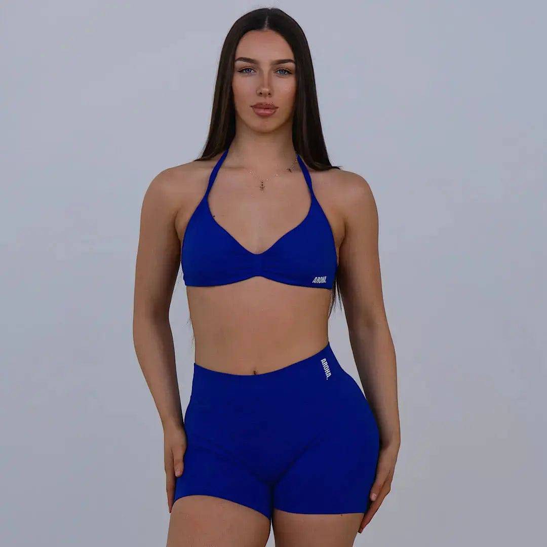 Kaia Micro Crop - Magic Blue - AROHA.