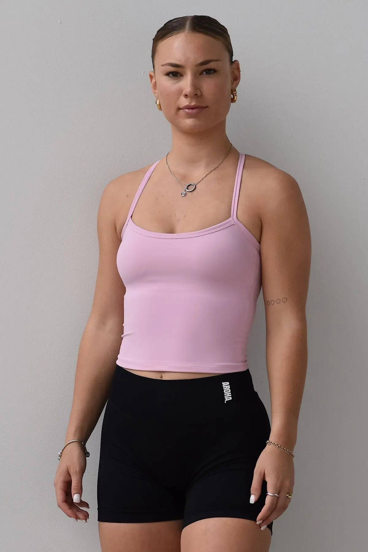 Harper Tank - Cherry Blossom - AROHA.