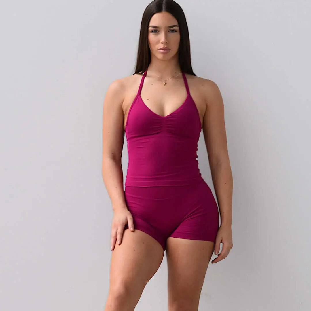 Kaia Signature Scrunch - Magenta - AROHA.