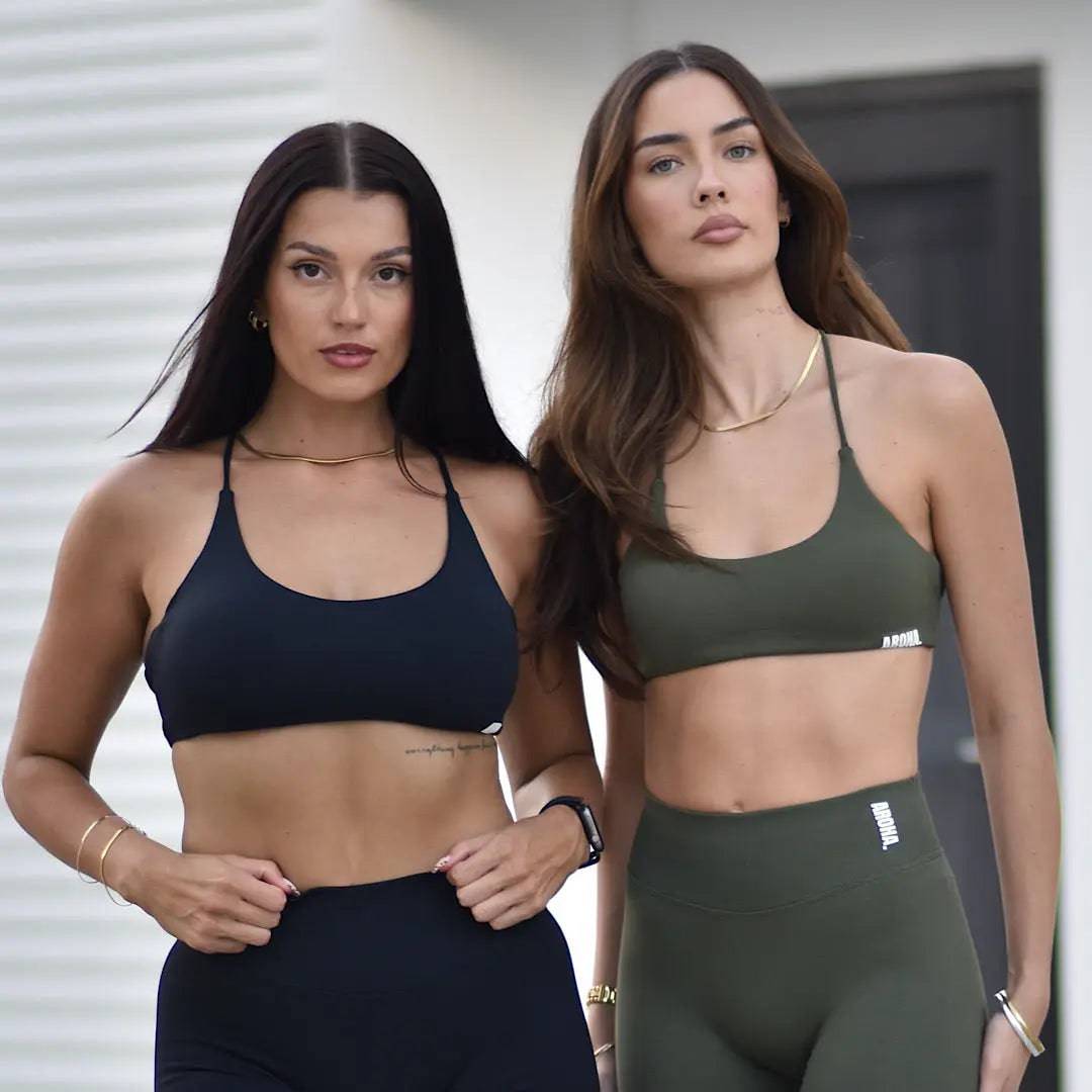 Serenity Crop - Deep Olive - AROHA.