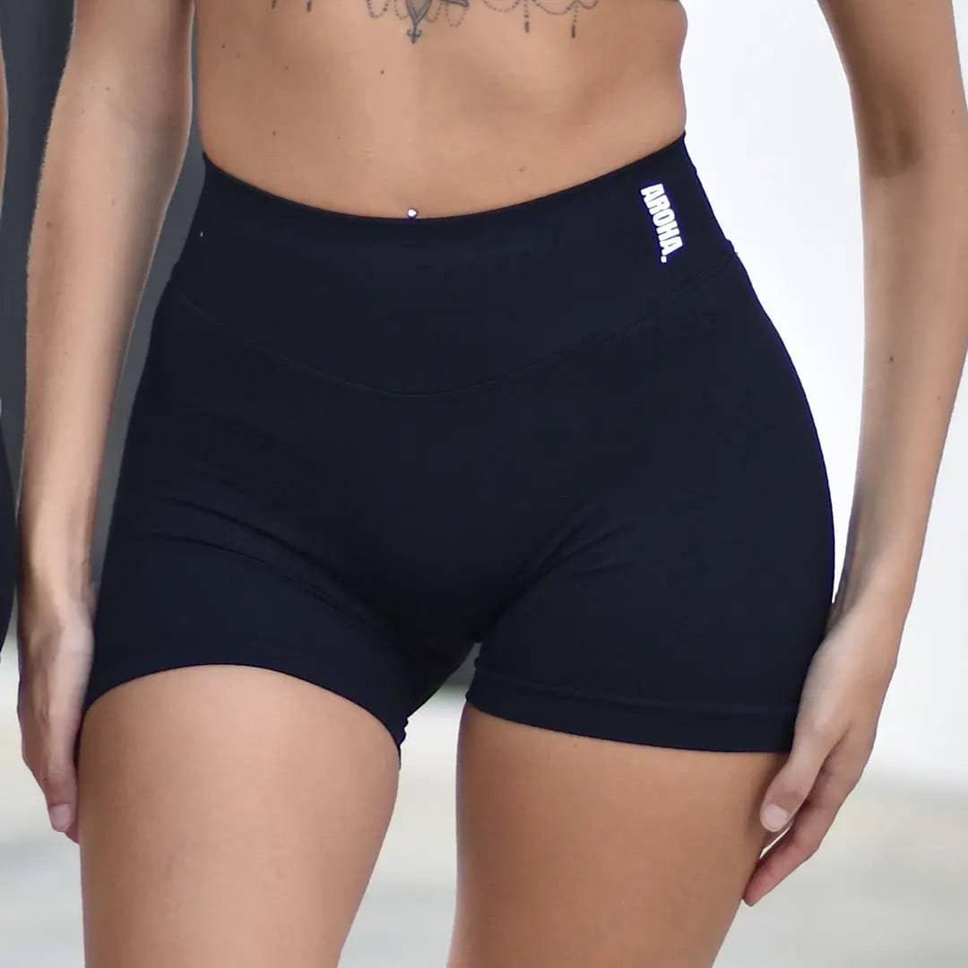 Serenity Invisible Scrunch - Black - AROHA.