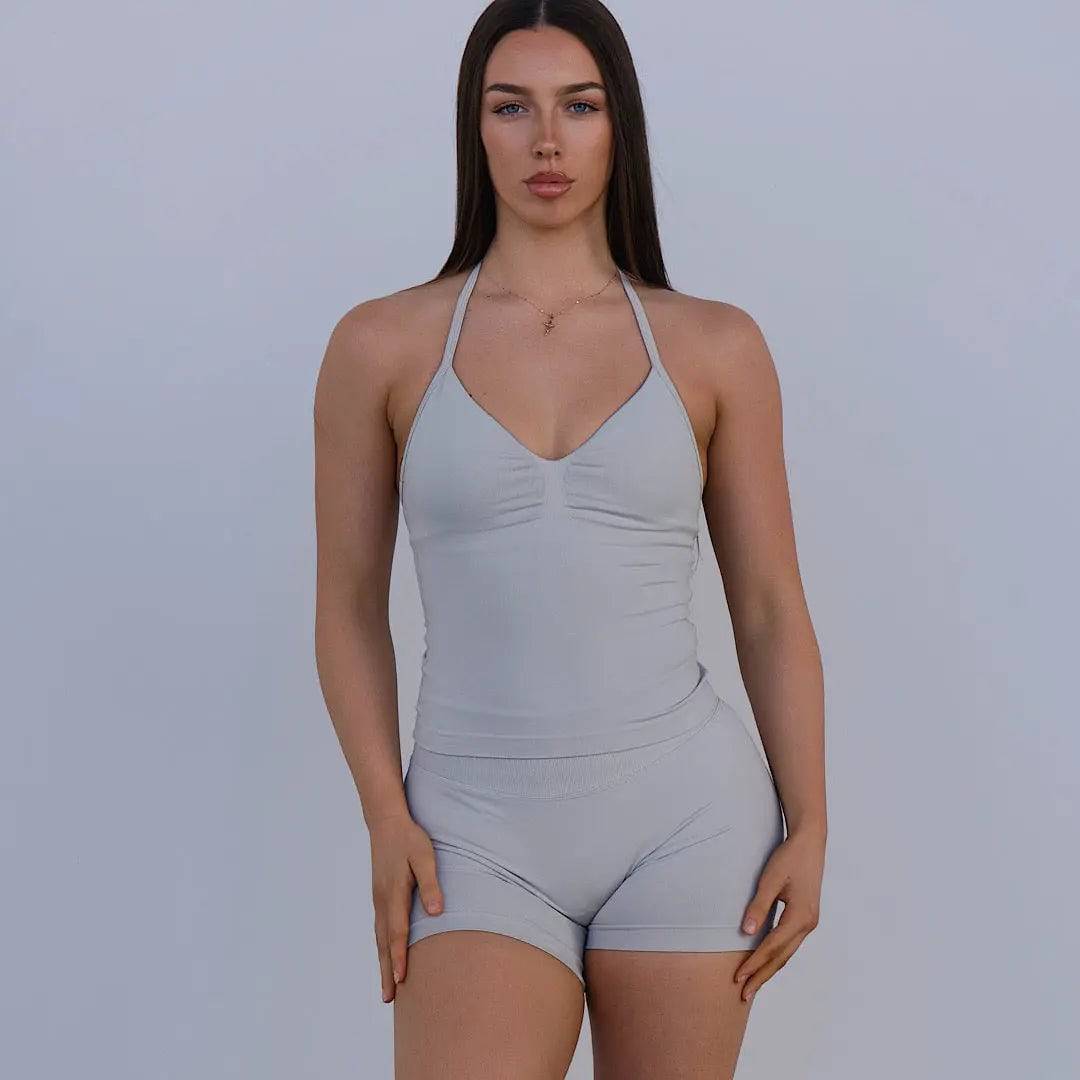 Kaia Signature Scrunch - Stone Grey - AROHA.