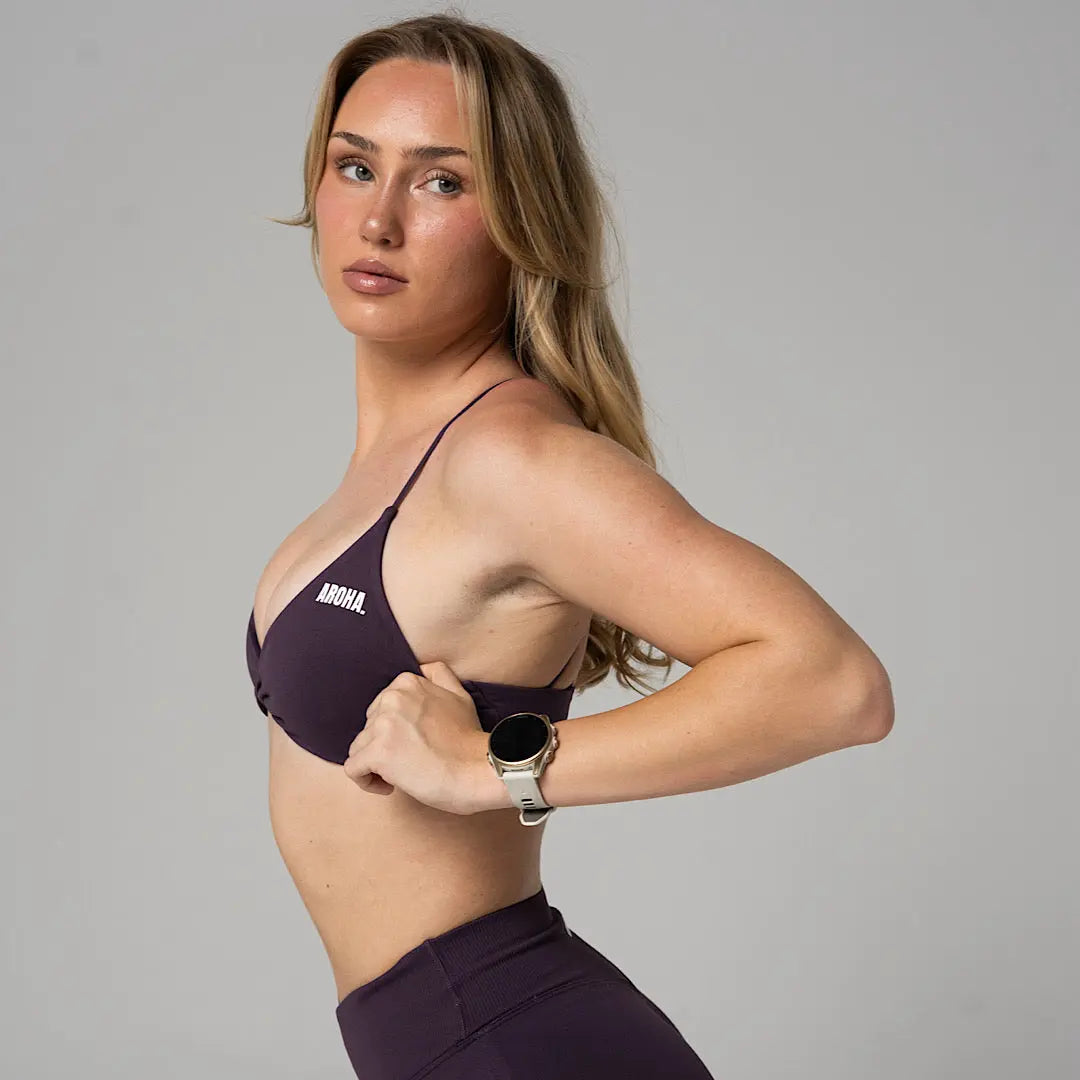 Aura Crop - Midnight Mulberry AROHA.