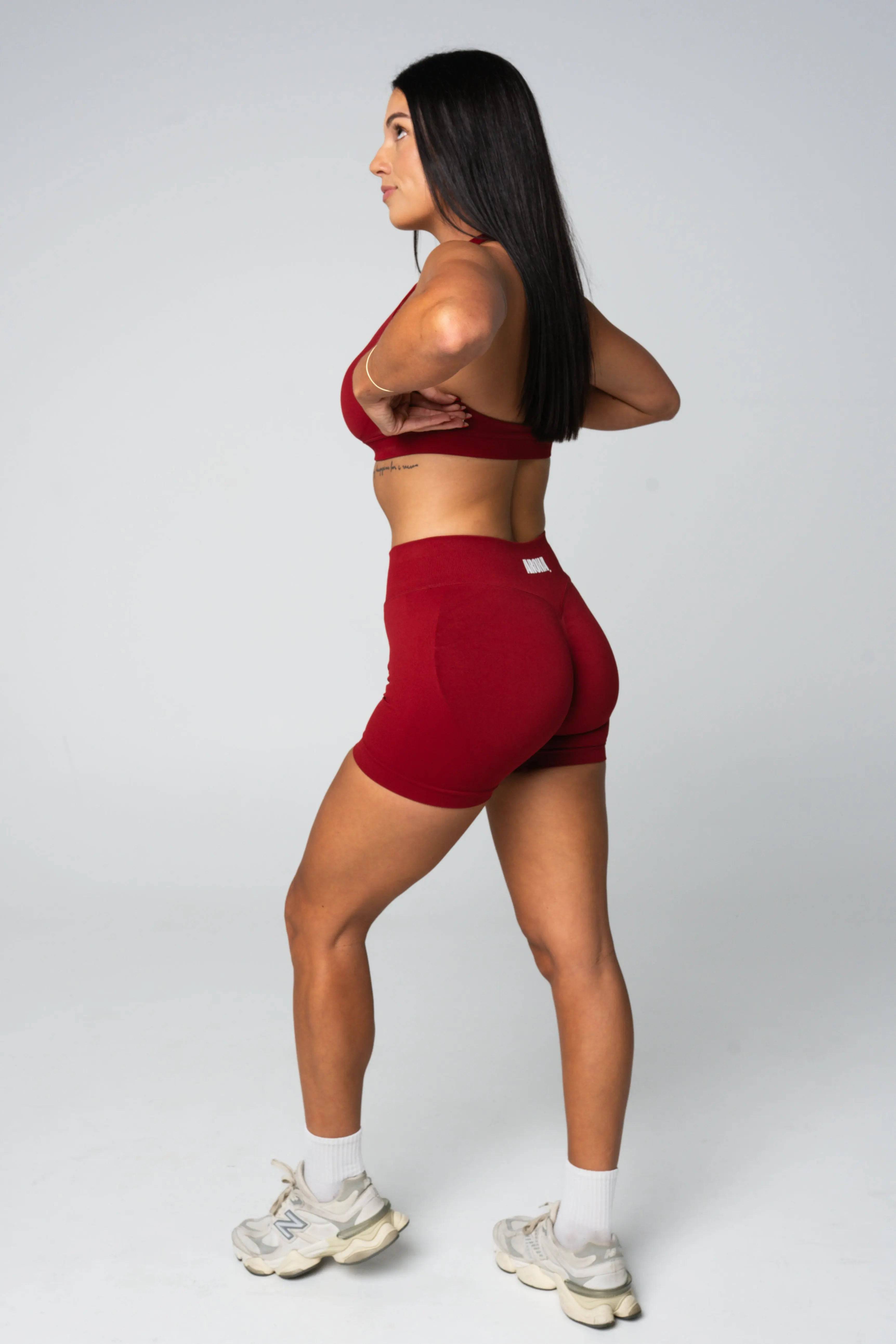 Deluxe Halter - Dark Cherry - AROHA.