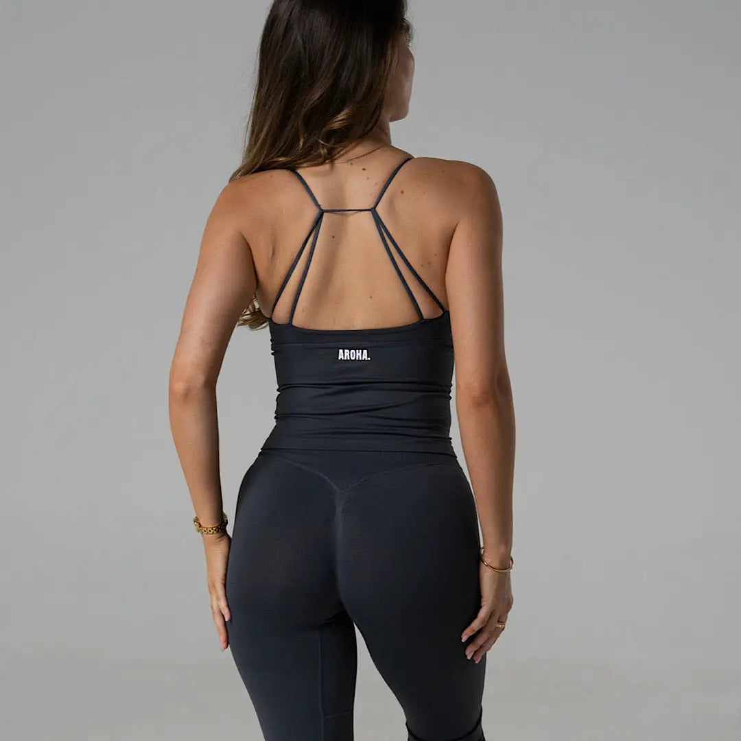Aura Tank - Phantom Charcoal AROHA.