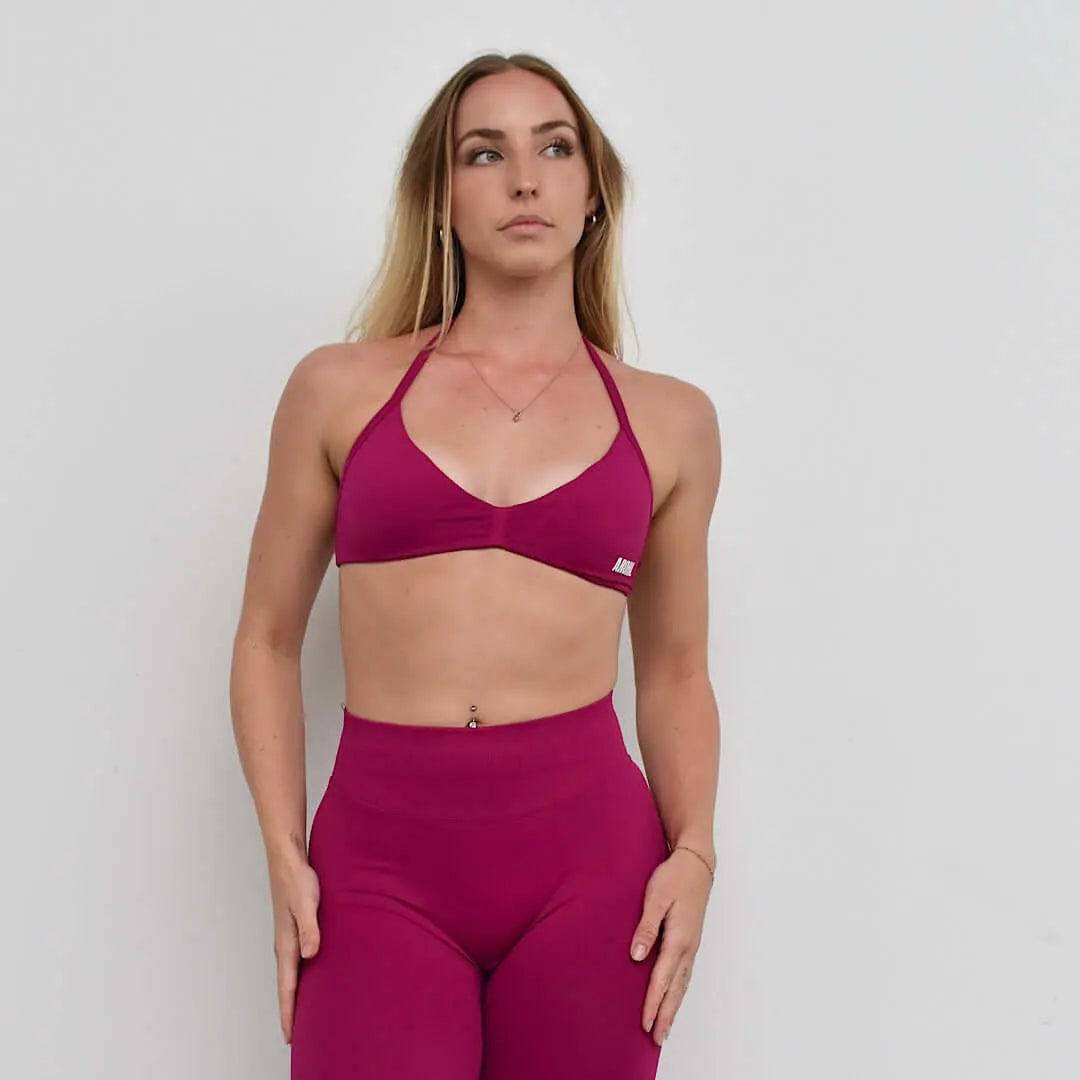 Kaia Micro Crop - Magenta - AROHA.