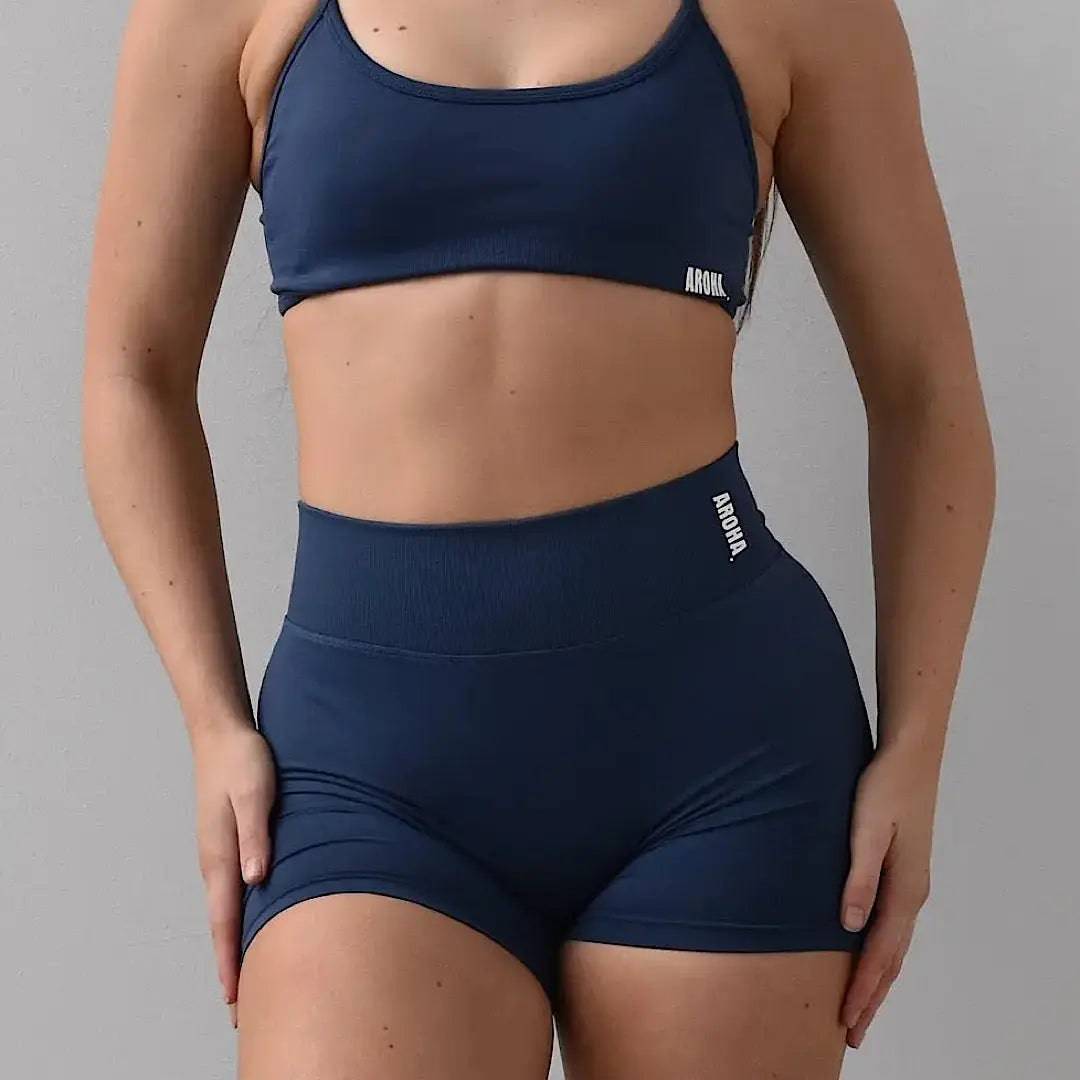 Trinity Impact Scrunch - Navy - AROHA.