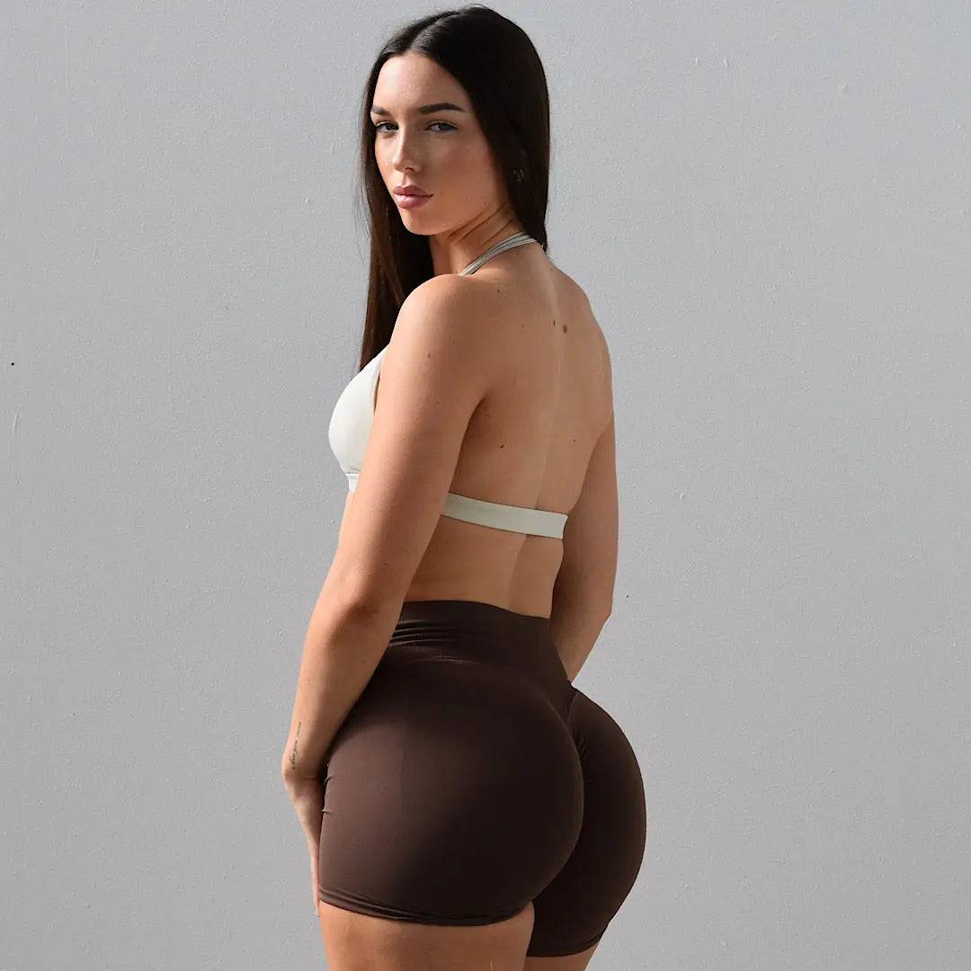 Phoebe Crop - Beige - AROHA.