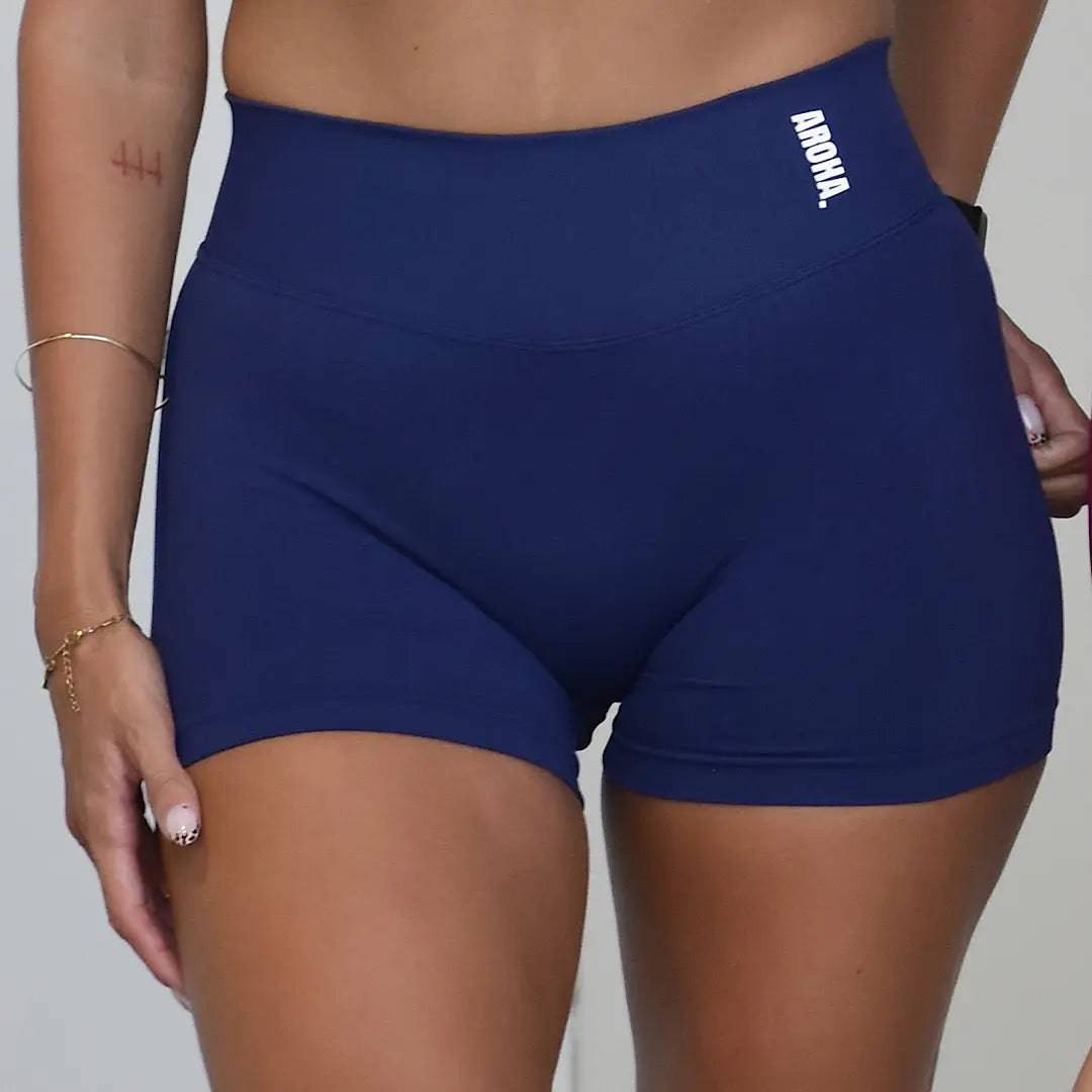 Serenity Invisible Scrunch - Royal Navy - AROHA.