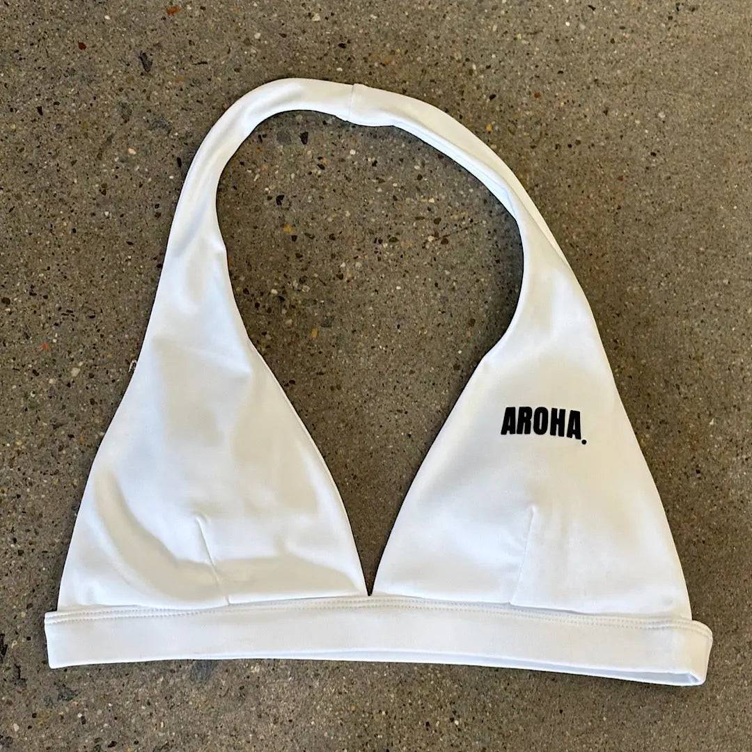 Phoebe Crop- white - AROHA.