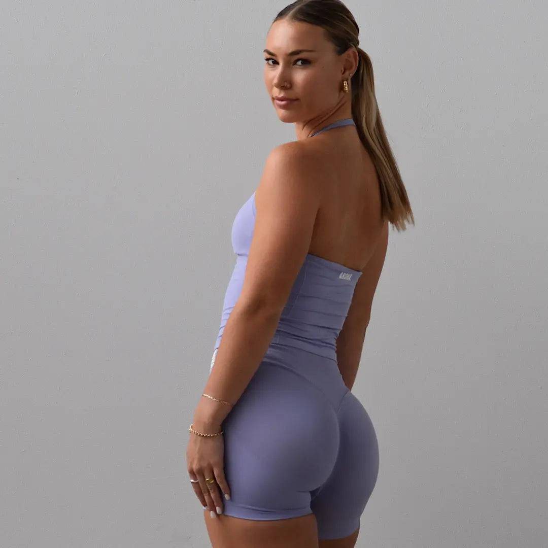 Kaia Longline Singlet - Mauve - AROHA.
