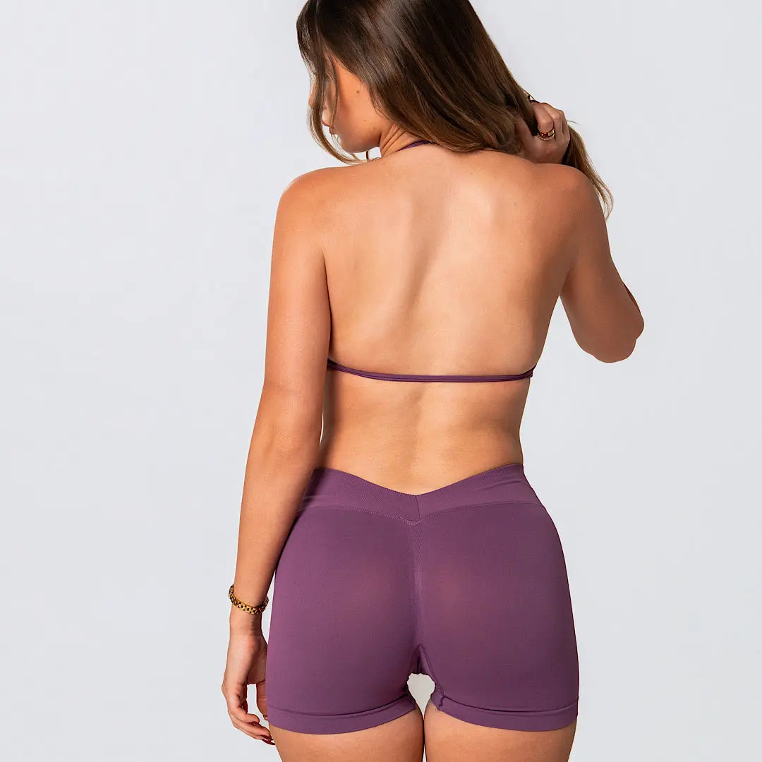 Kaia Micro Crop - Grape - AROHA.