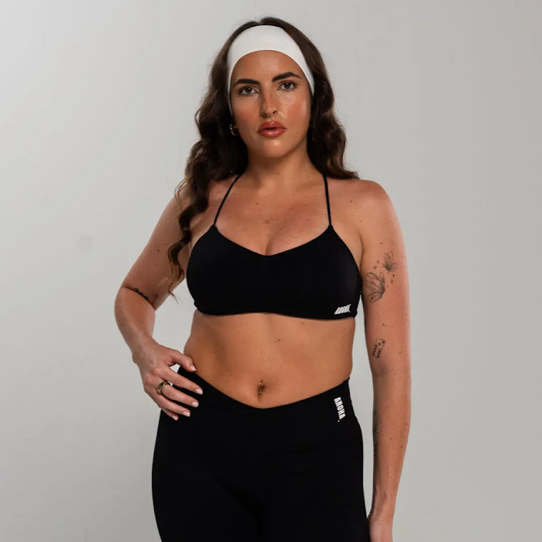 Serene Crop - Black AROHA.