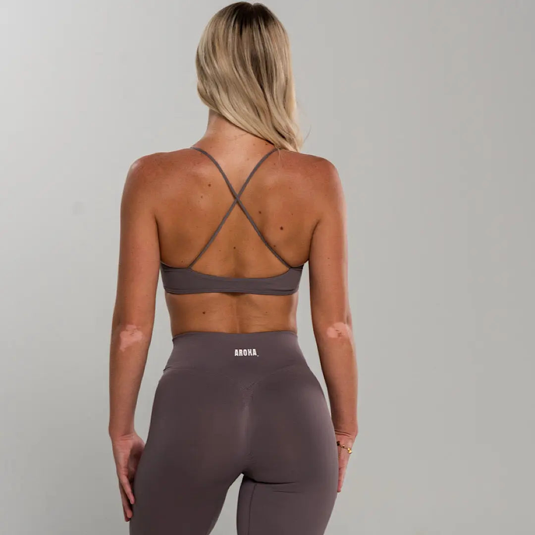 Serene Crop - Smoke Taupe AROHA.