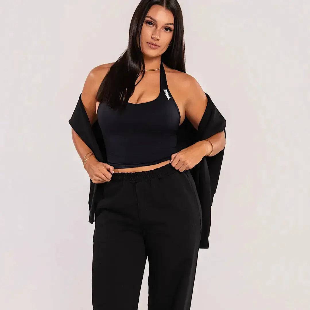 Organic Crew Neck - Midnight Black - AROHA.