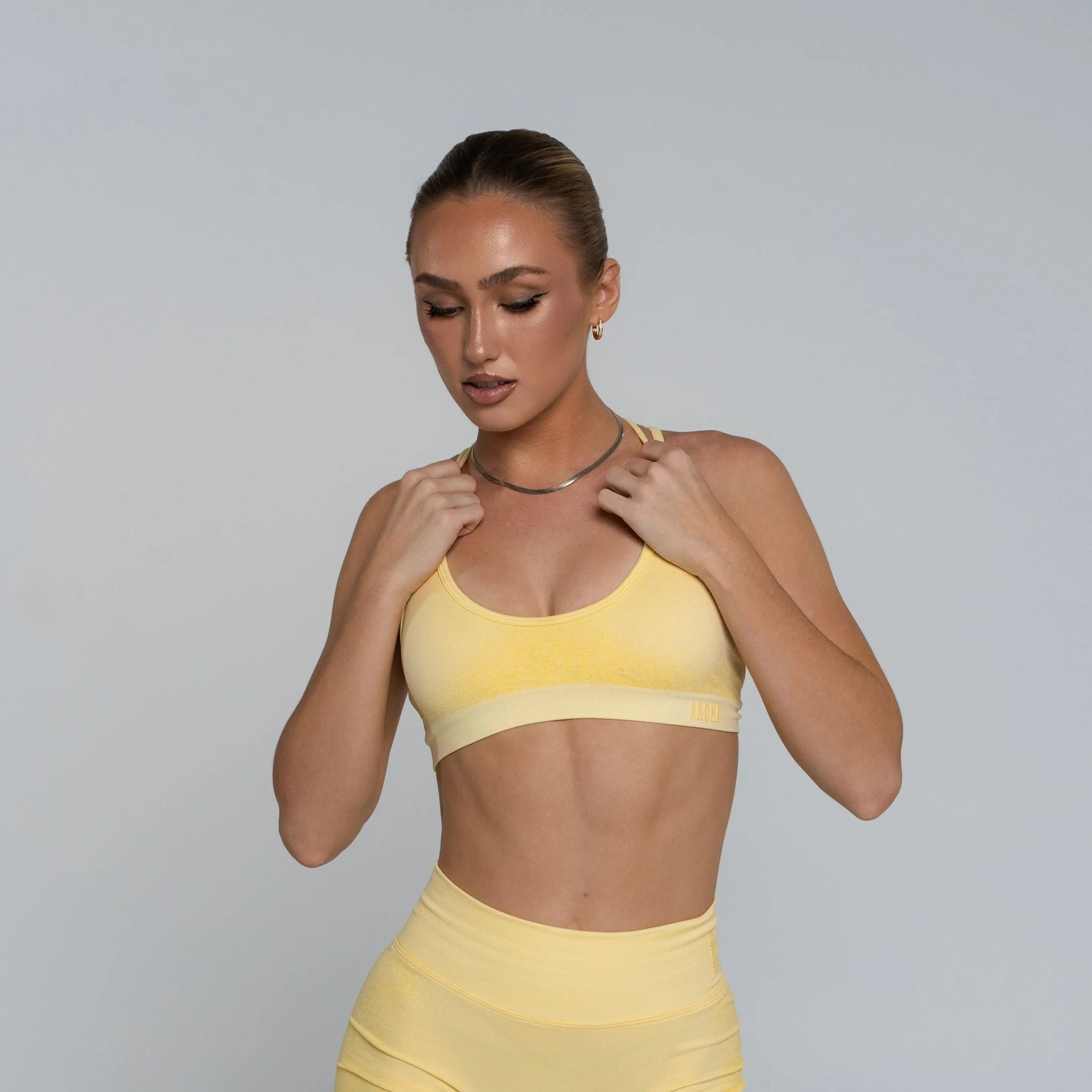 Comfort Crop - Lemon Yellow - AROHA.