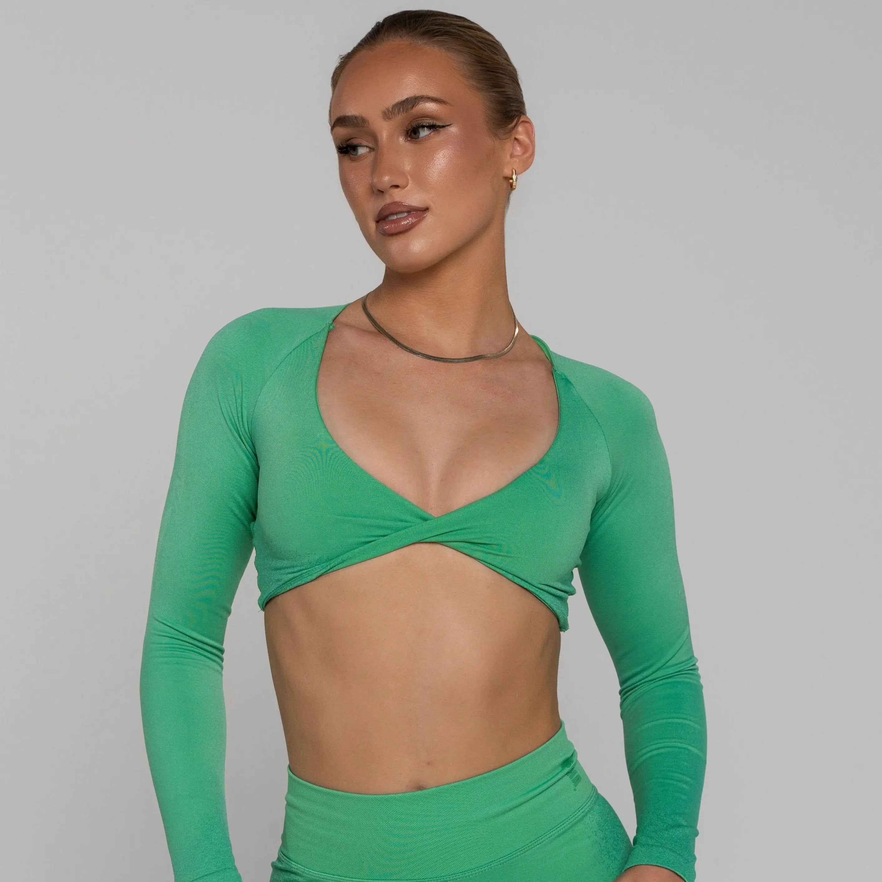 Comfort Long Sleeve - Apple Green - AROHA.