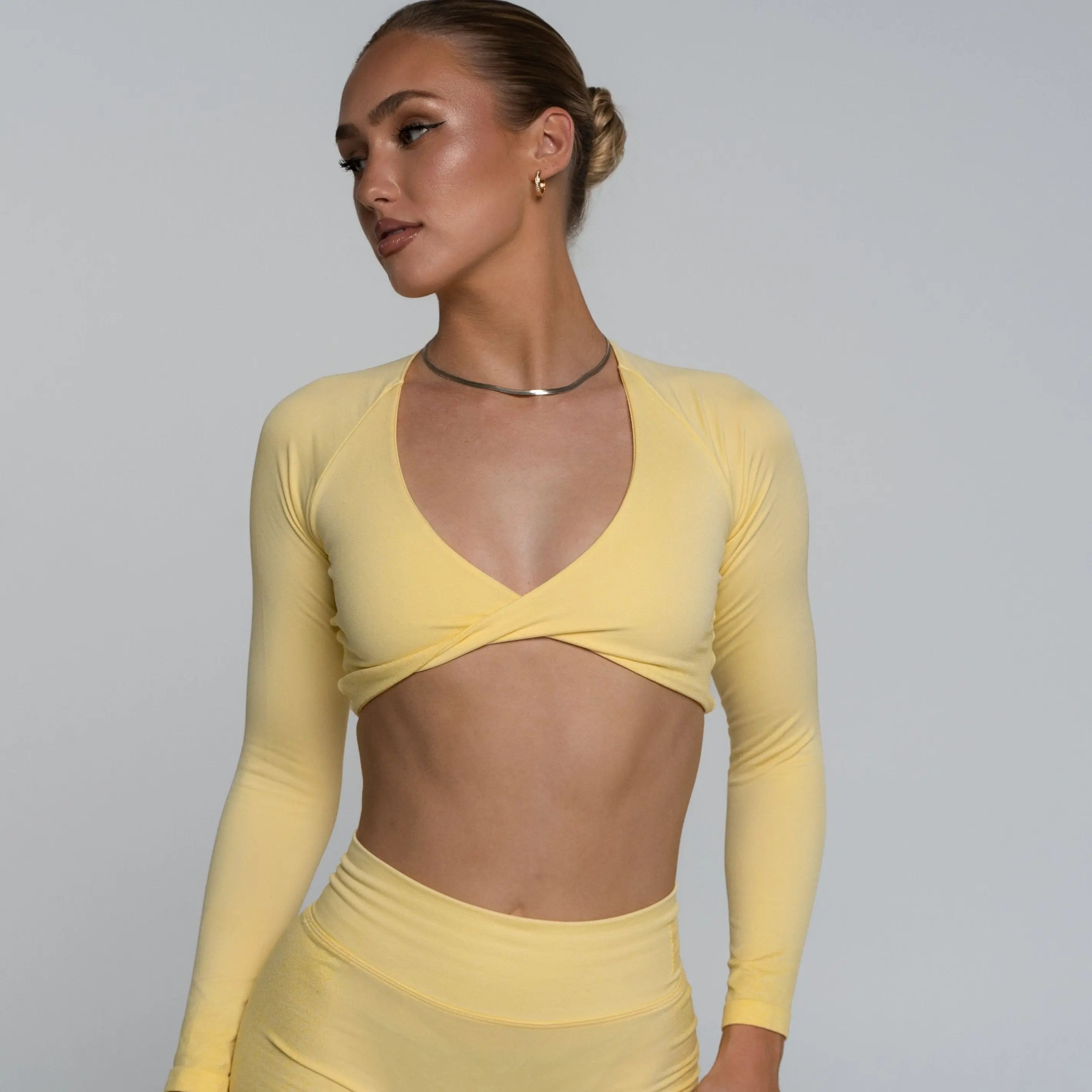 Comfort Long Sleeve - Lemon Yellow - AROHA.