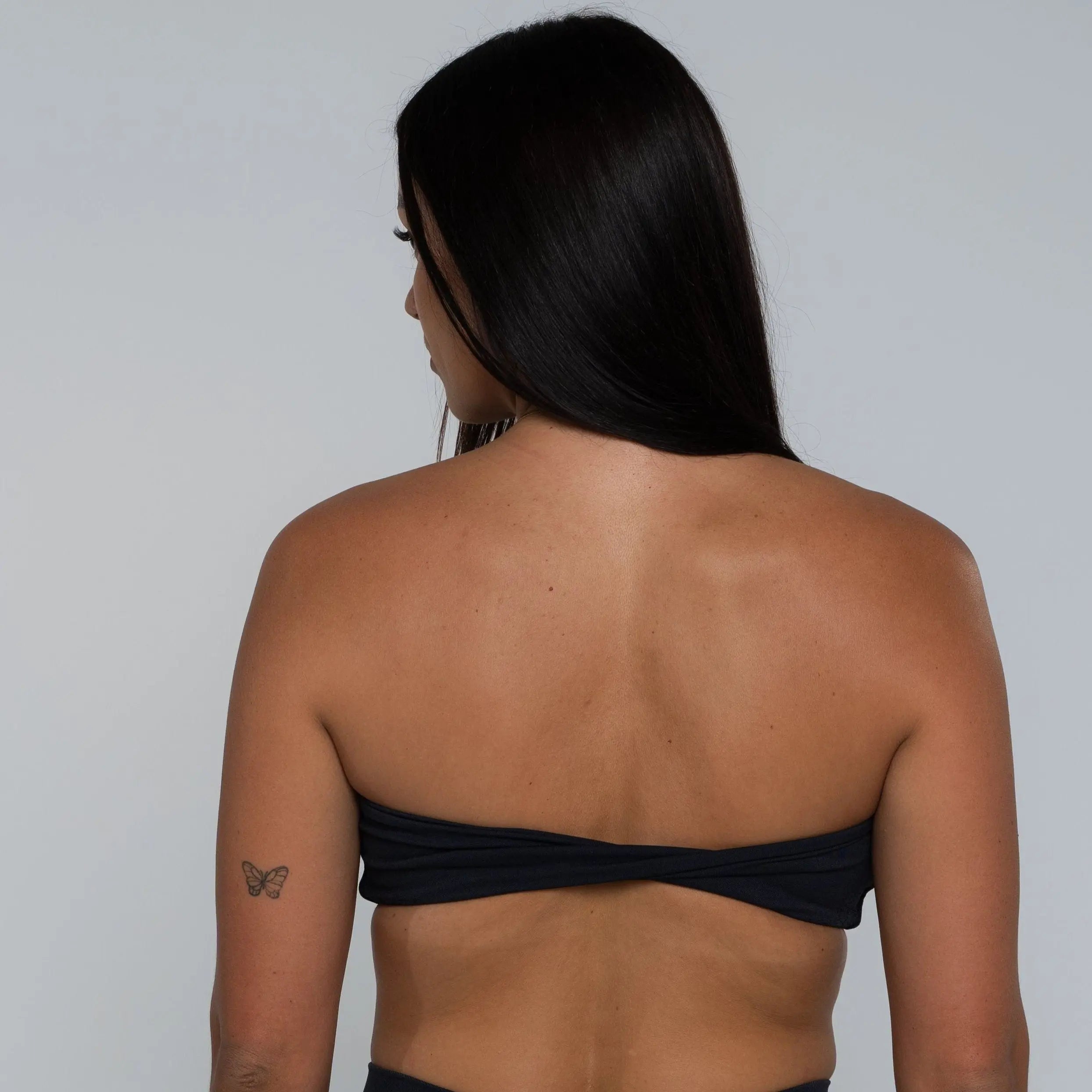 Cross Bandeau - Black - AROHA.