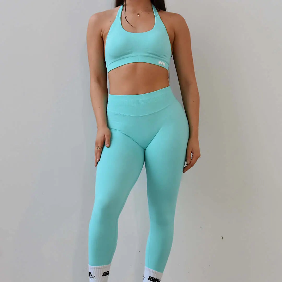 Kaia Deluxe BBL Leggings - Mint AROHA.