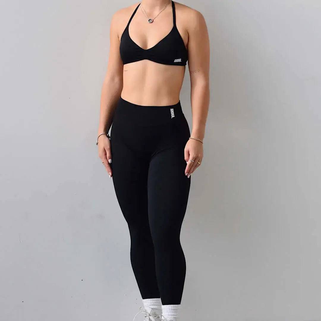 Kaia Deluxe BBL Leggings - Black - AROHA.