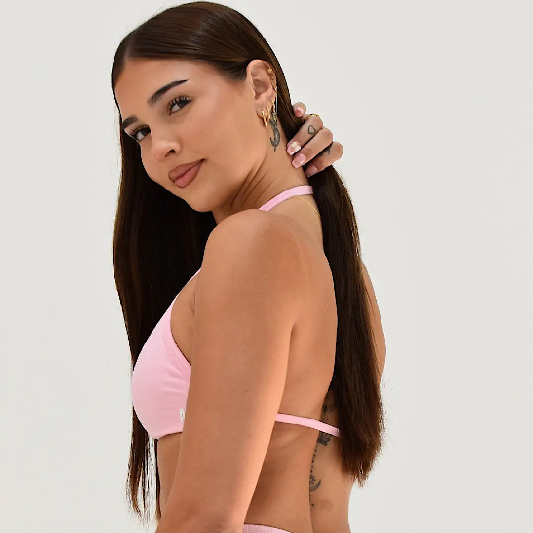 Kaia Micro Crop -Cherry Blossom - AROHA.