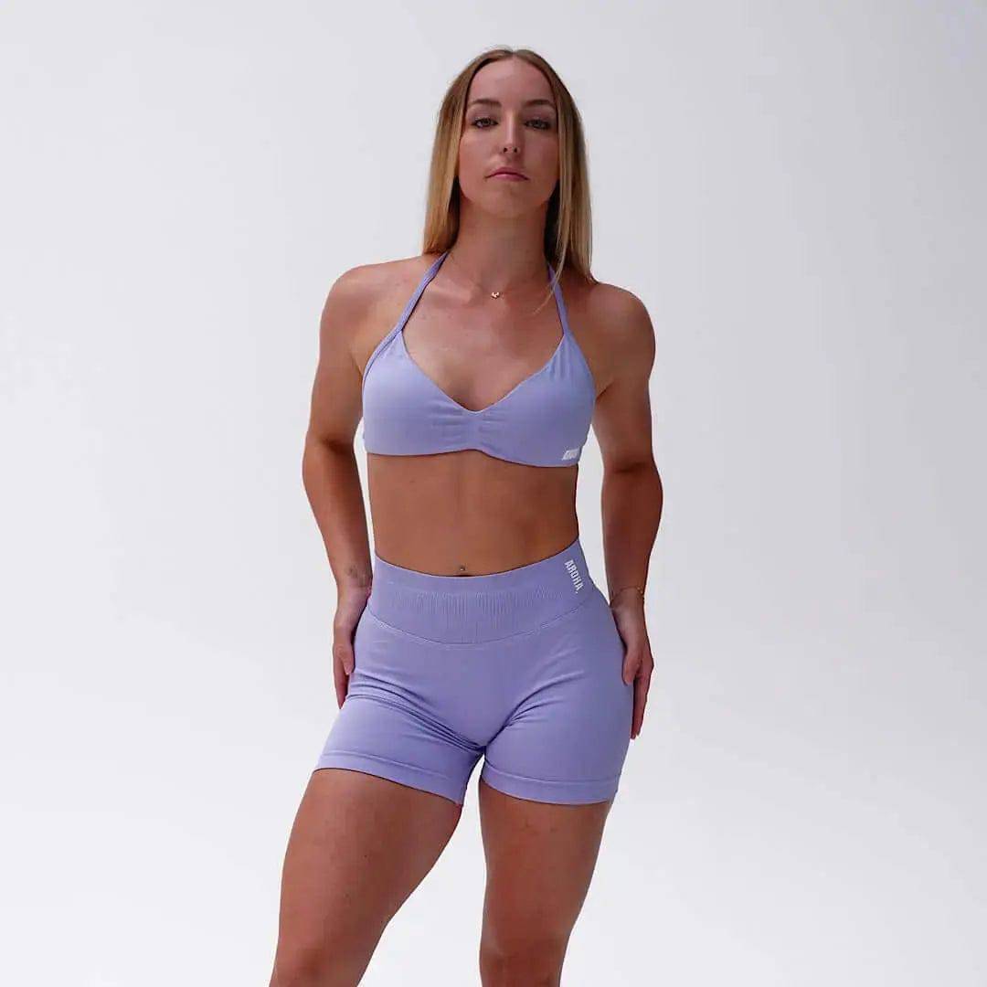 Kaia Micro Crop - Mauve - AROHA.