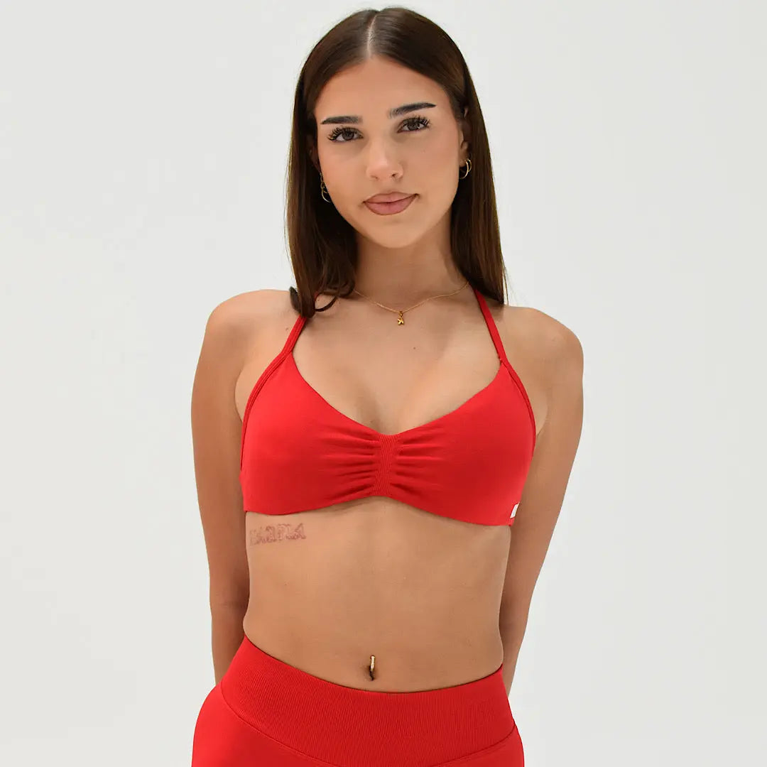 Kaia Micro Crop - Scarlett - AROHA.