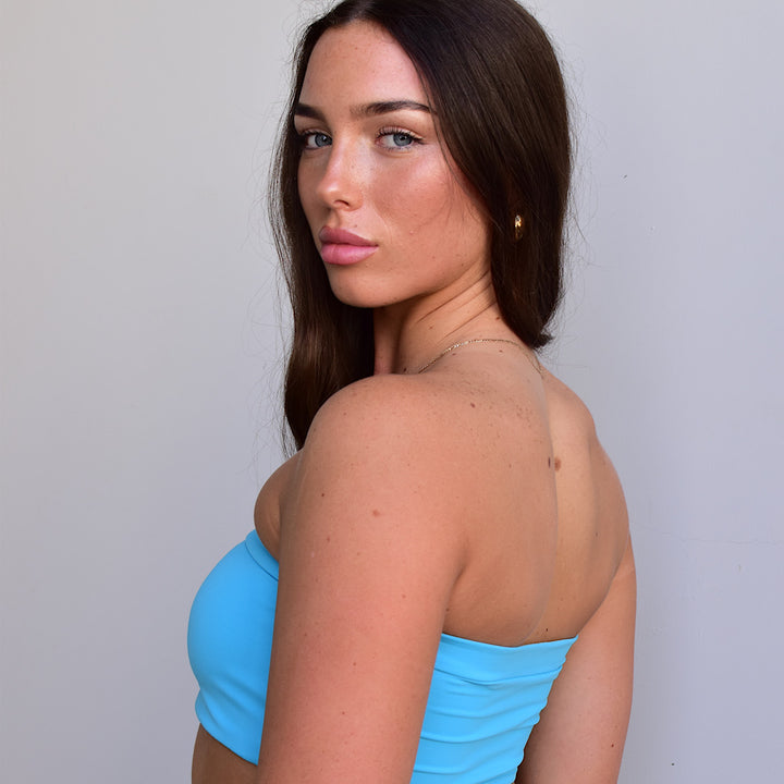 Haven Bandeau - Cyan Blue - AROHA.