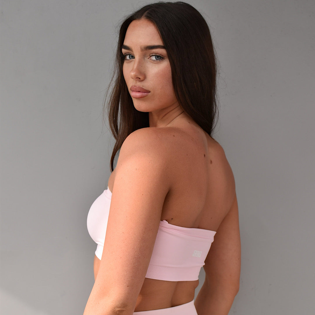 Seamless Bandeau - Baby Pink - AROHA.