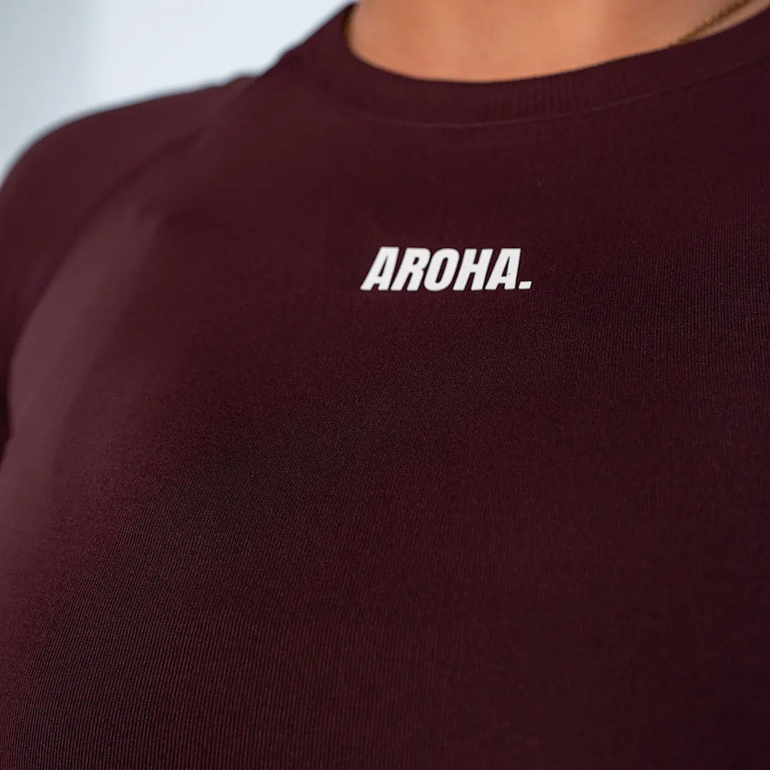 Sleek Baby Tee. - Fudge AROHA.