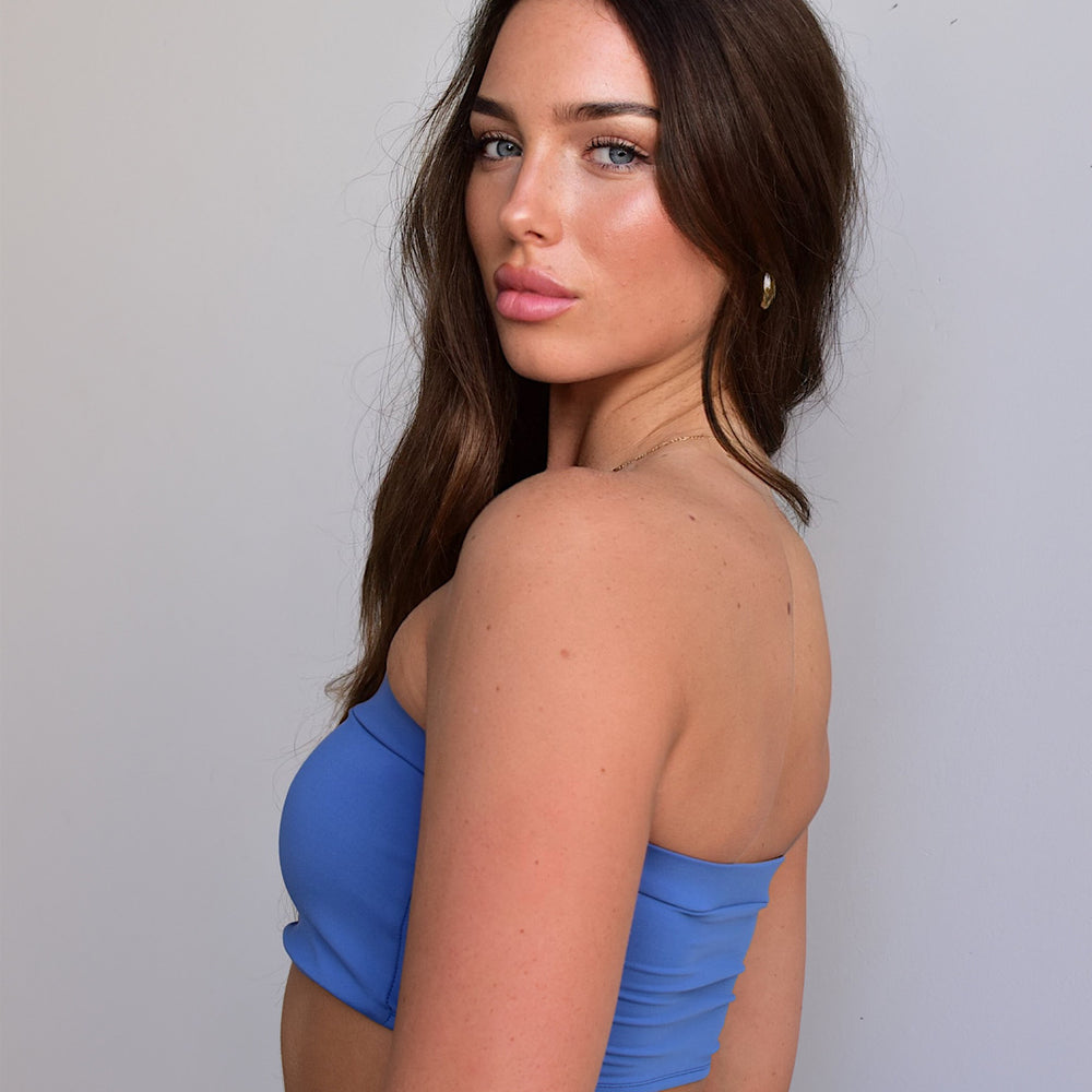 Haven Bandeau - Steel Blue - AROHA.