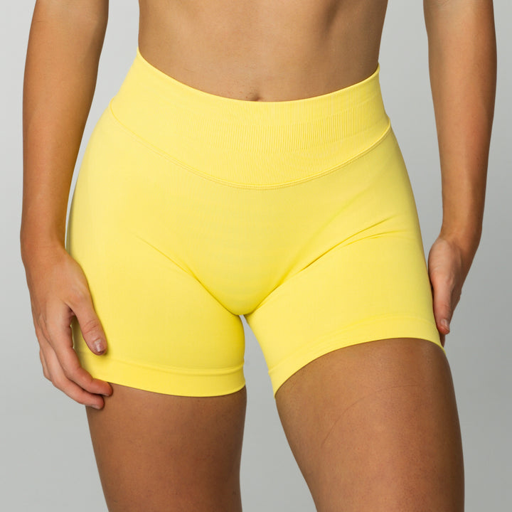 Deluxe BBL Shorts - Bright Yellow