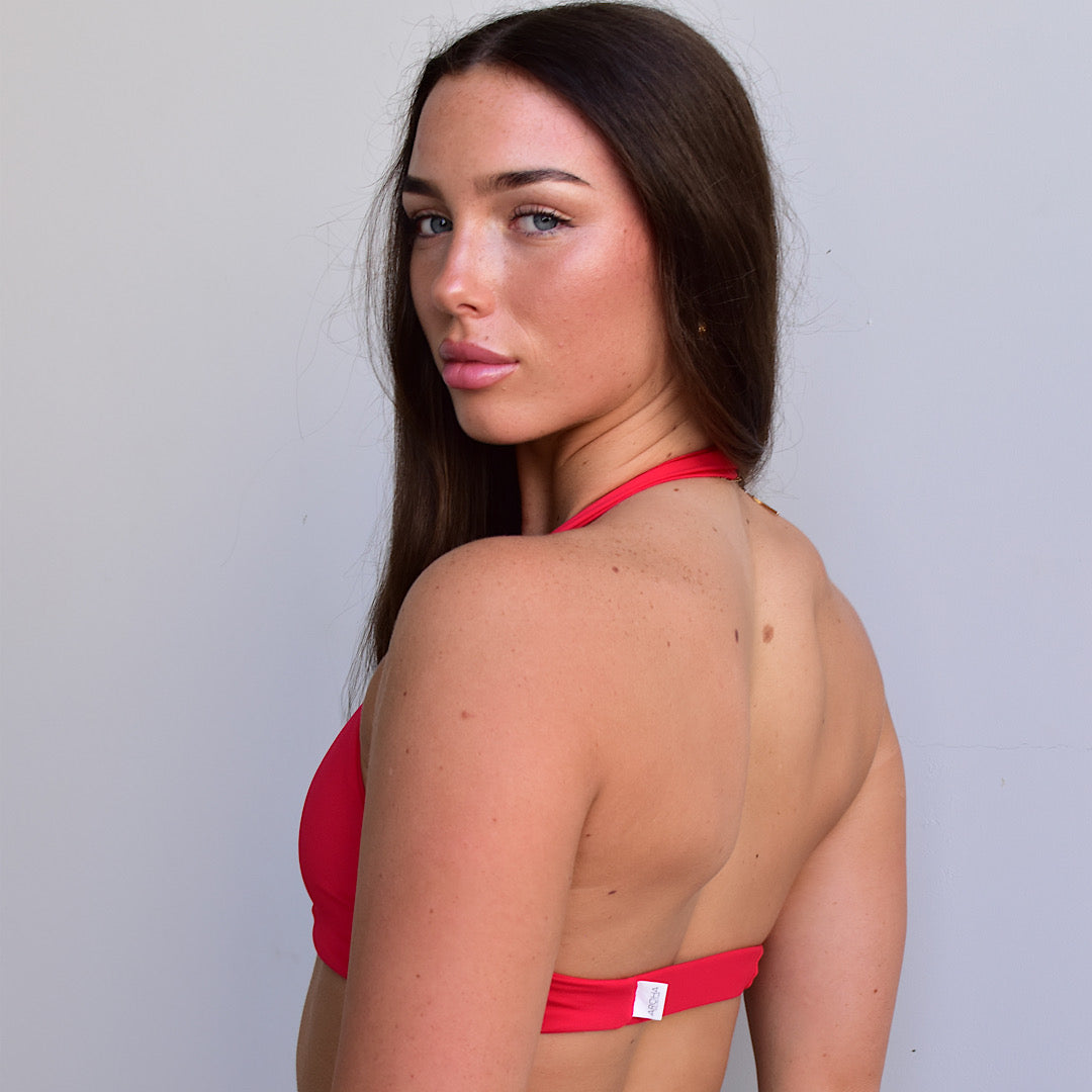 Armani Halter- Red - AROHA.