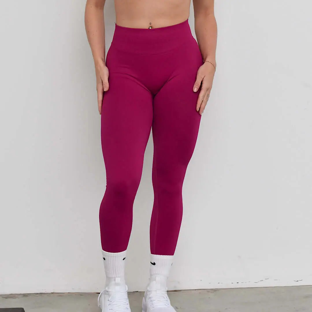 Kaia Deluxe BBL Leggings - Magenta AROHA.
