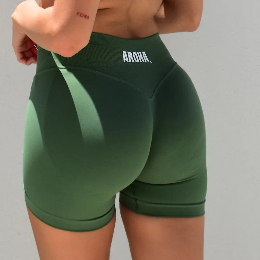 Deluxe BBL Shorts - Olive - AROHA.