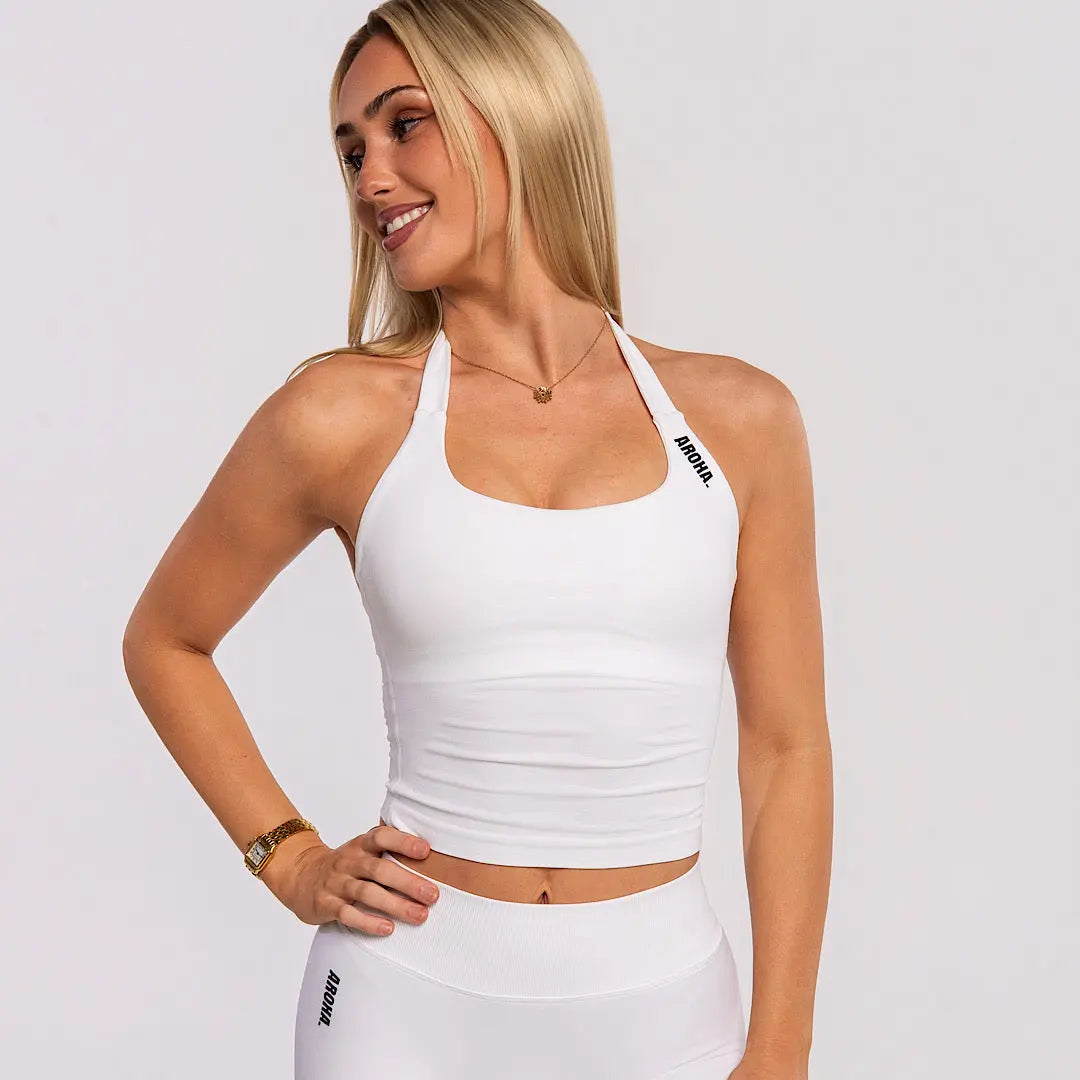 Comfort Tank - White AROHA.
