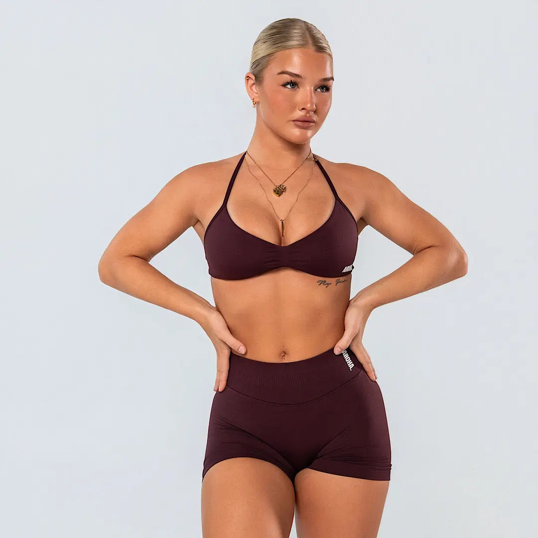 Kaia Micro Crop - Fudge AROHA.