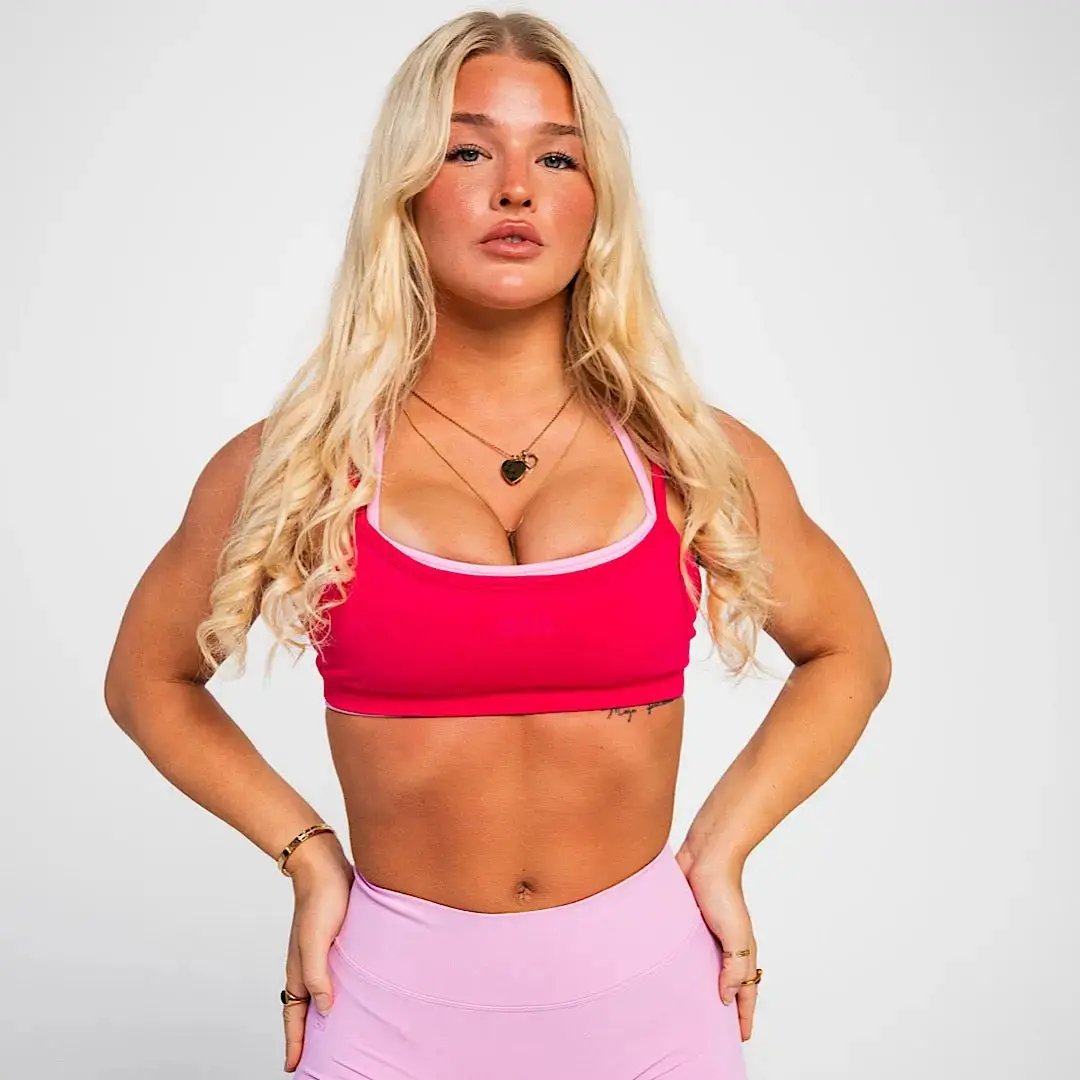 Sierra V Back Shorts  - Rose Pink AROHA.