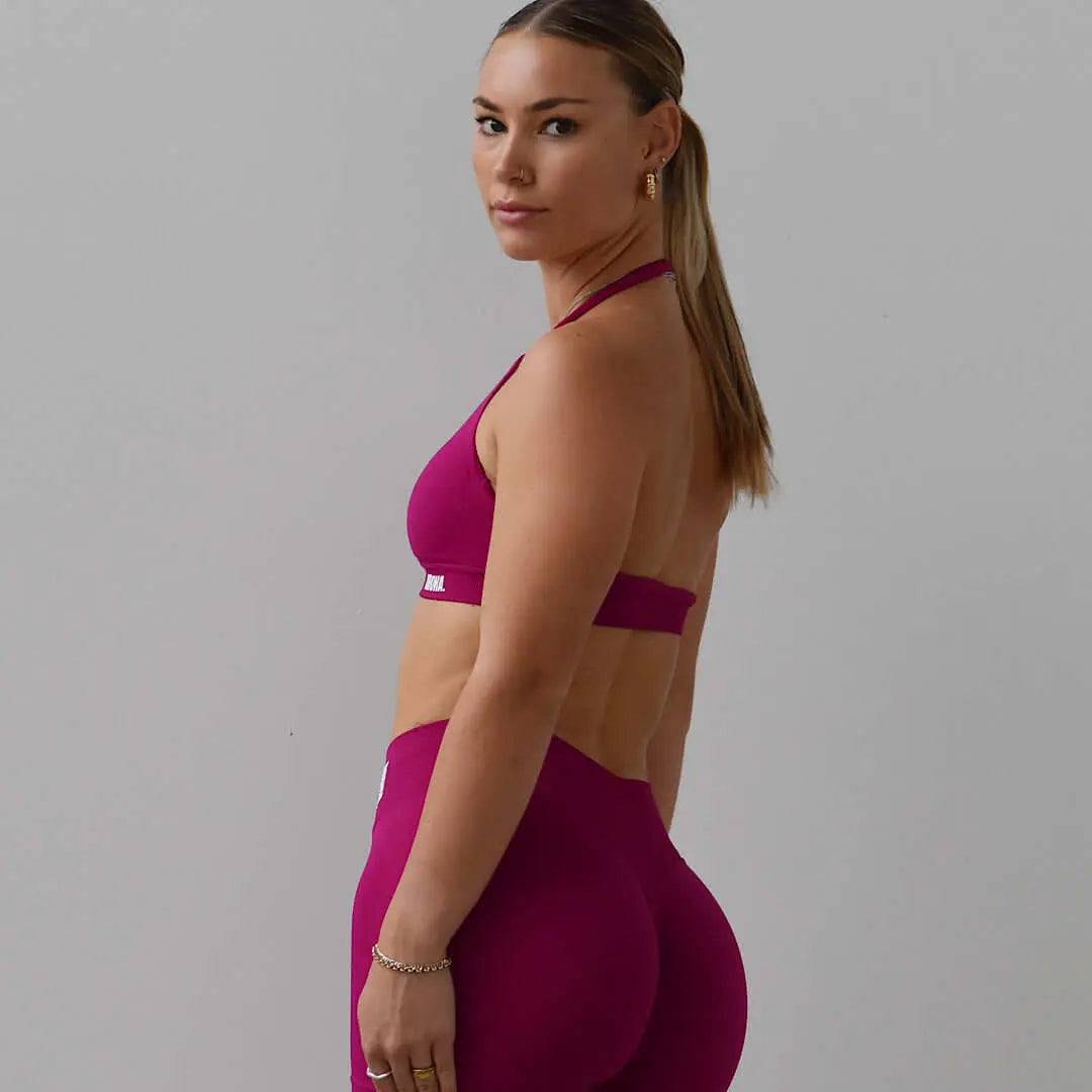 Kaia Deluxe Halter - Magenta AROHA.