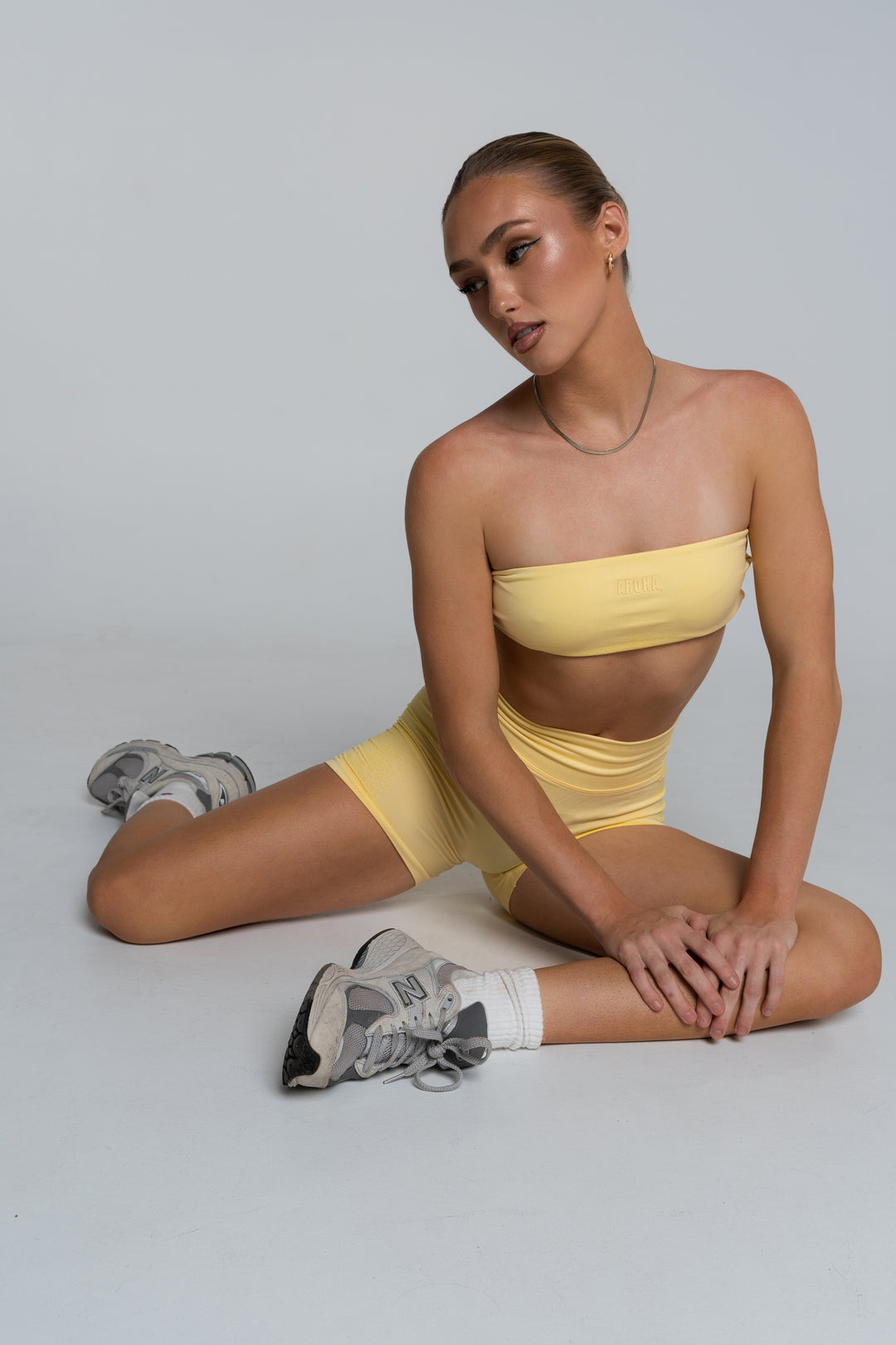 Cross Bandeau - Lemon Yellow