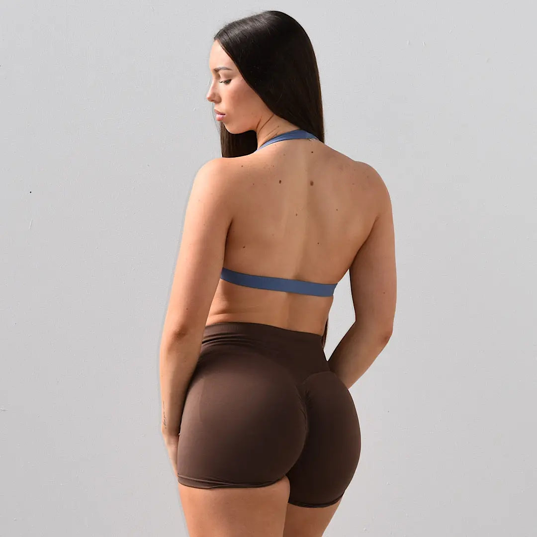 Phoebe Crop - Jade Blue AROHA.