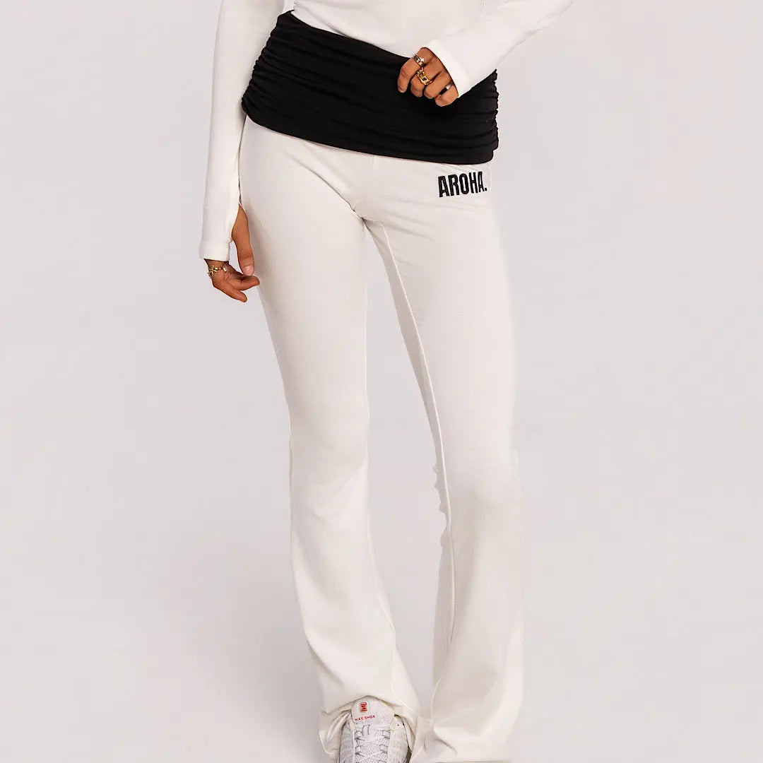 Contrast Flares  - White AROHA.