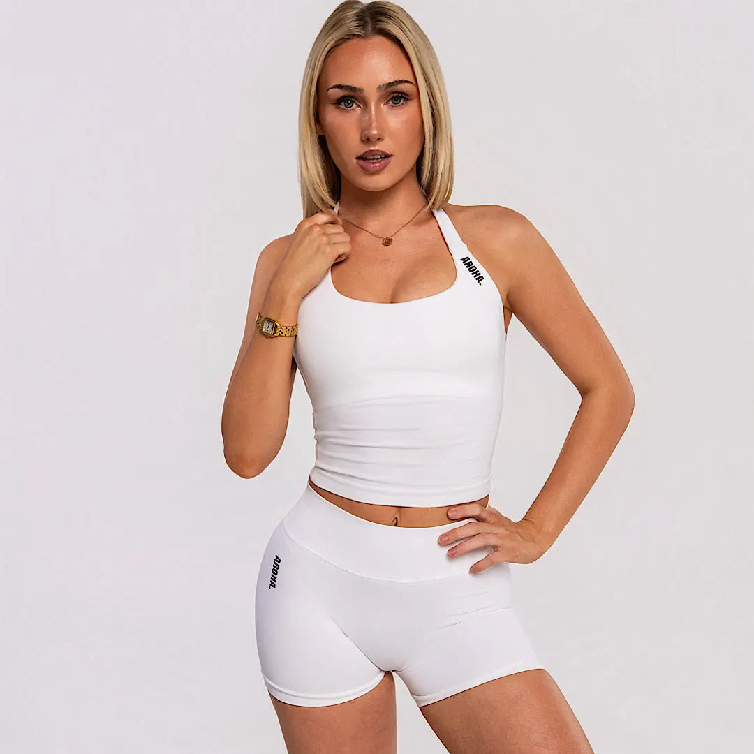 Comfort Tank - White AROHA.