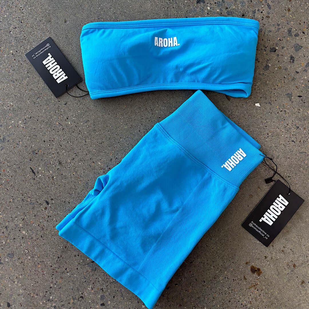 Kaia 2.0 Signature Scrunch - Bubblegum Blue AROHA.