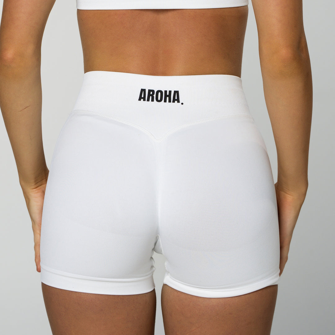 Deluxe BBL Shorts - White