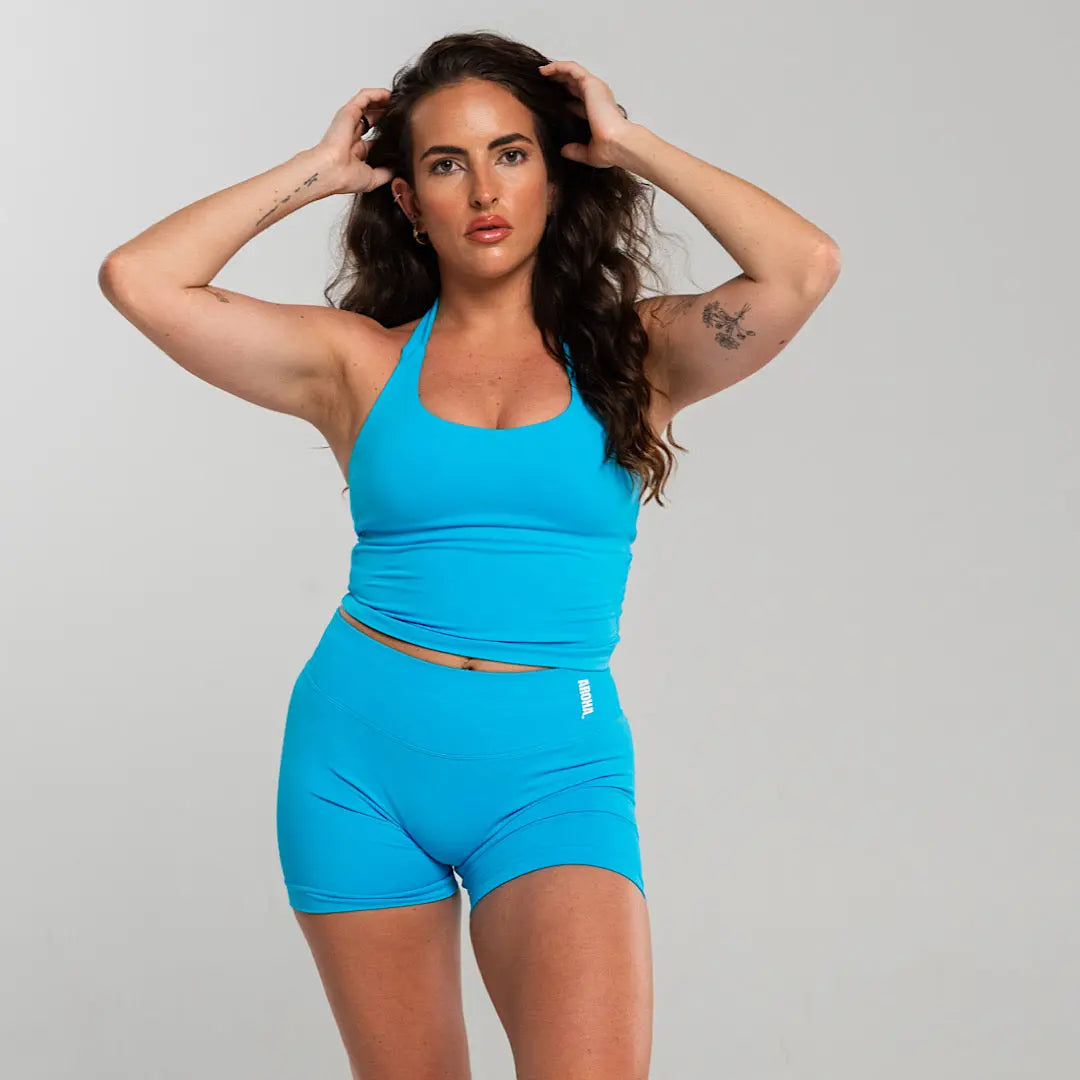 Comfort Tank - Bubblegum Blue AROHA.