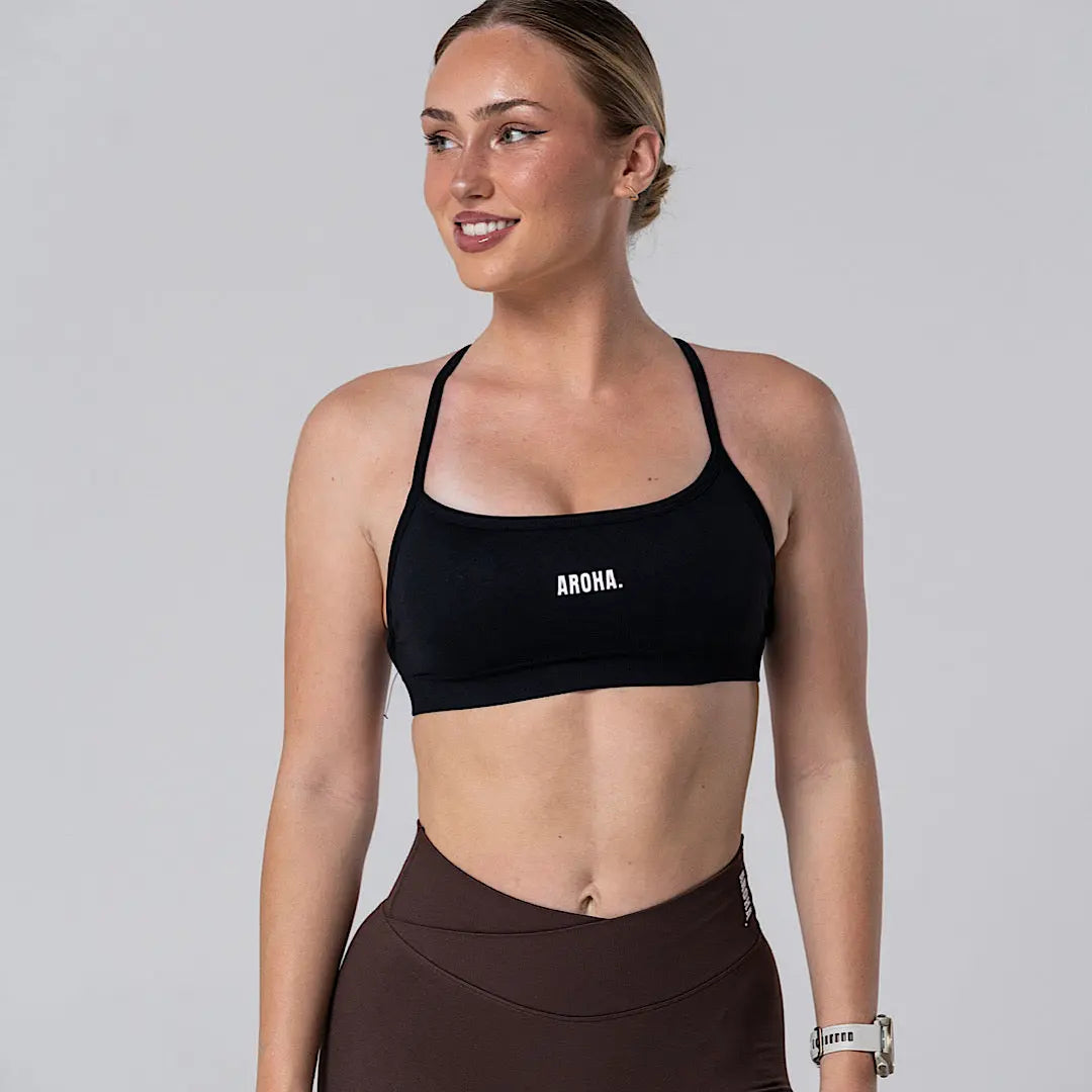 Form Crop - Black AROHA.